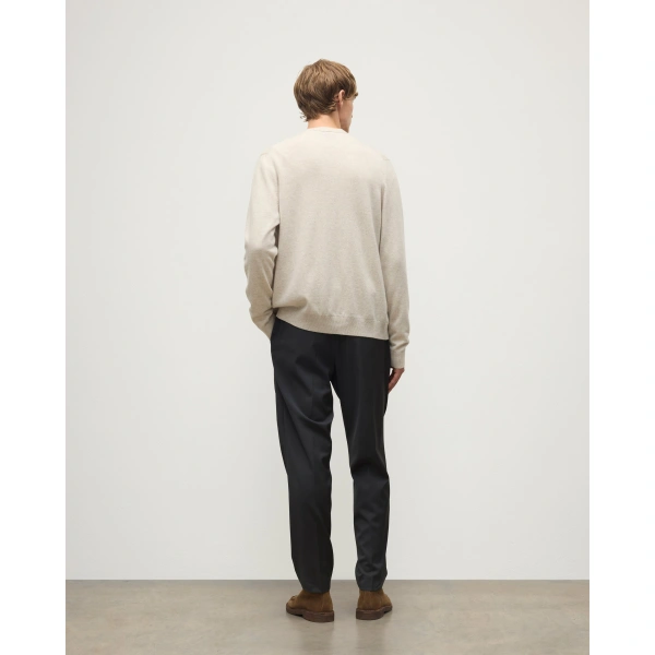 Johnstons of Elgin Rory Natural Classic Cashmere Cardigan