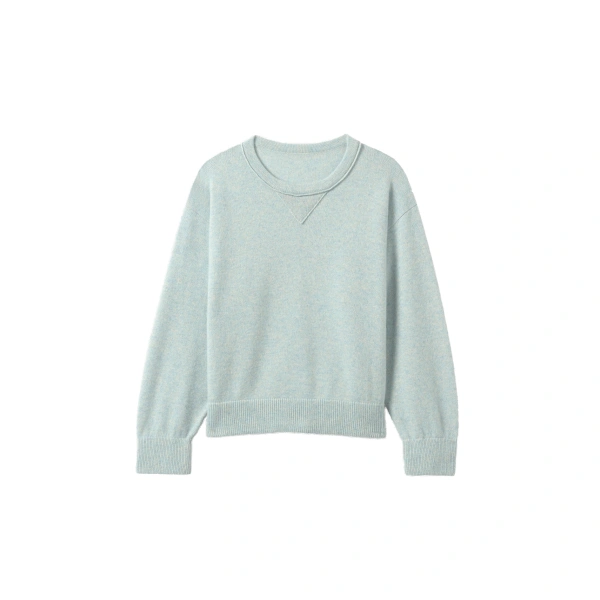 Stella Light Green Cashmere Sweatshirt