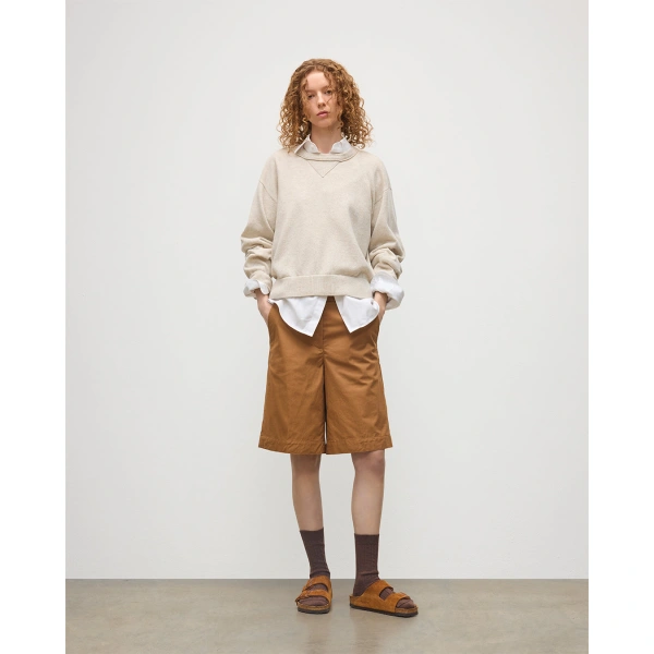 Johnstons of Elgin Stella Natural Cashmere Sweatshirt
