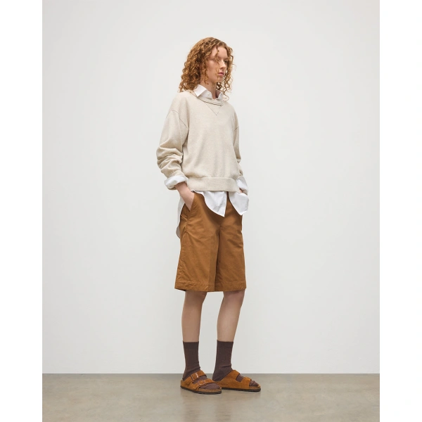 Johnstons of Elgin Stella Natural Cashmere Sweatshirt