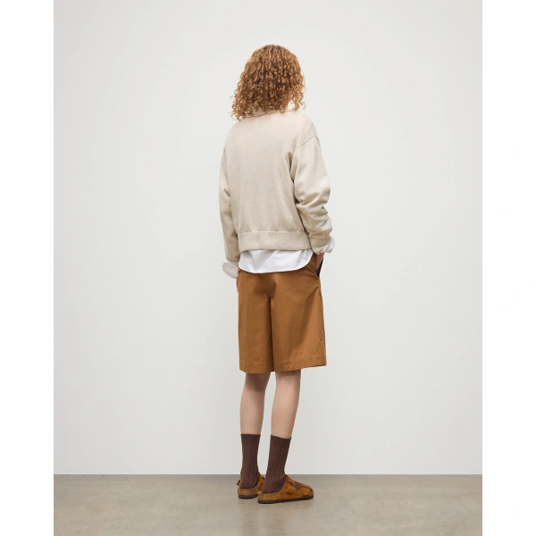 Johnstons of Elgin Stella Natural Cashmere Sweatshirt