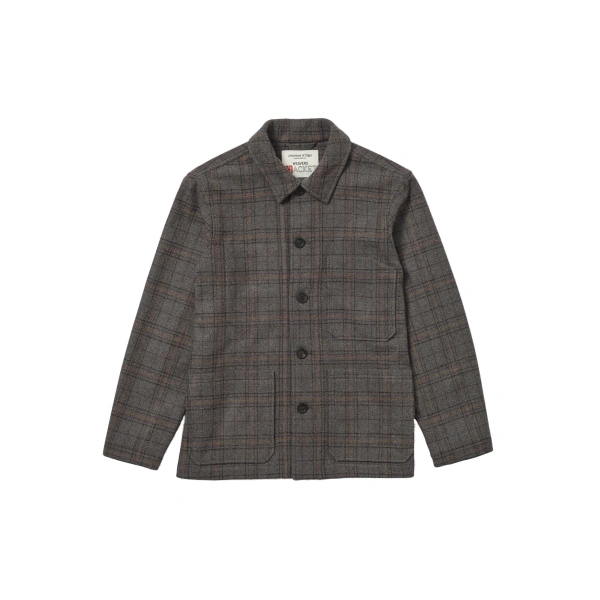 The Weavers Grey Tartan Jacket