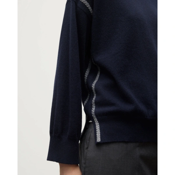 Johnstons of Elgin Tilda Dark Navy Cashmere Jumper