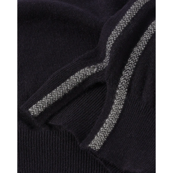 Johnstons of Elgin Tilda Dark Navy Cashmere Tank