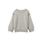 Johnstons of Elgin Tilda Natural Cashmere Jumper | Sweaters | Coveti