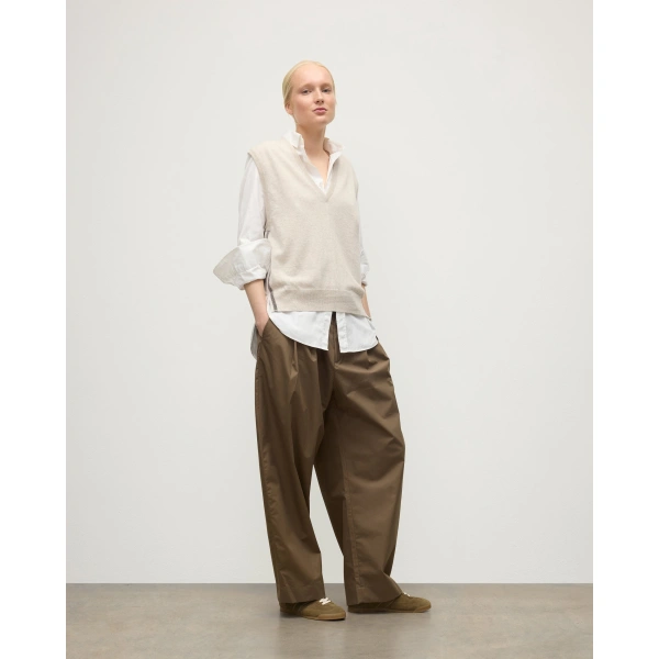 Johnstons of Elgin Tilda Natural Cashmere Tank