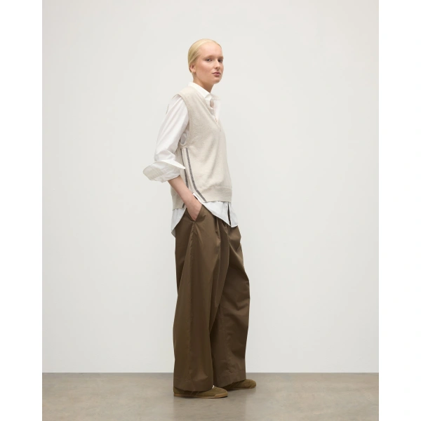 Johnstons of Elgin Tilda Natural Cashmere Tank