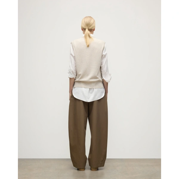 Johnstons of Elgin Tilda Natural Cashmere Tank
