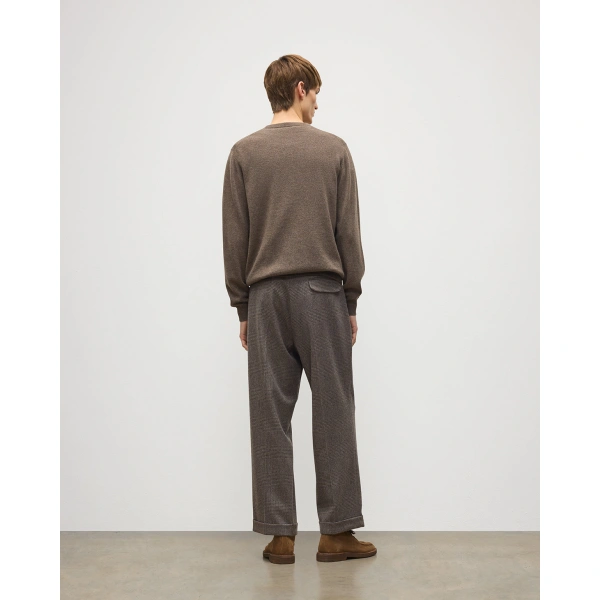 Johnstons of Elgin Traquair Glen Urquhart Check Trousers