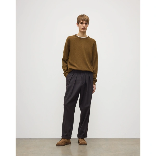 Johnstons of Elgin Traquair Twill Check Trousers
