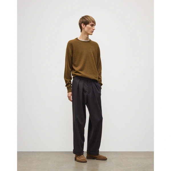 Johnstons of Elgin Traquair Twill Check Trousers