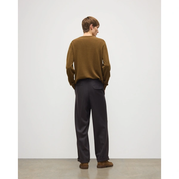 Johnstons of Elgin Traquair Twill Check Trousers