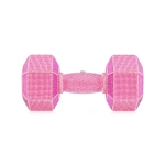 Judith Leiber Dumbbell Arm Candy Crystal Clutch