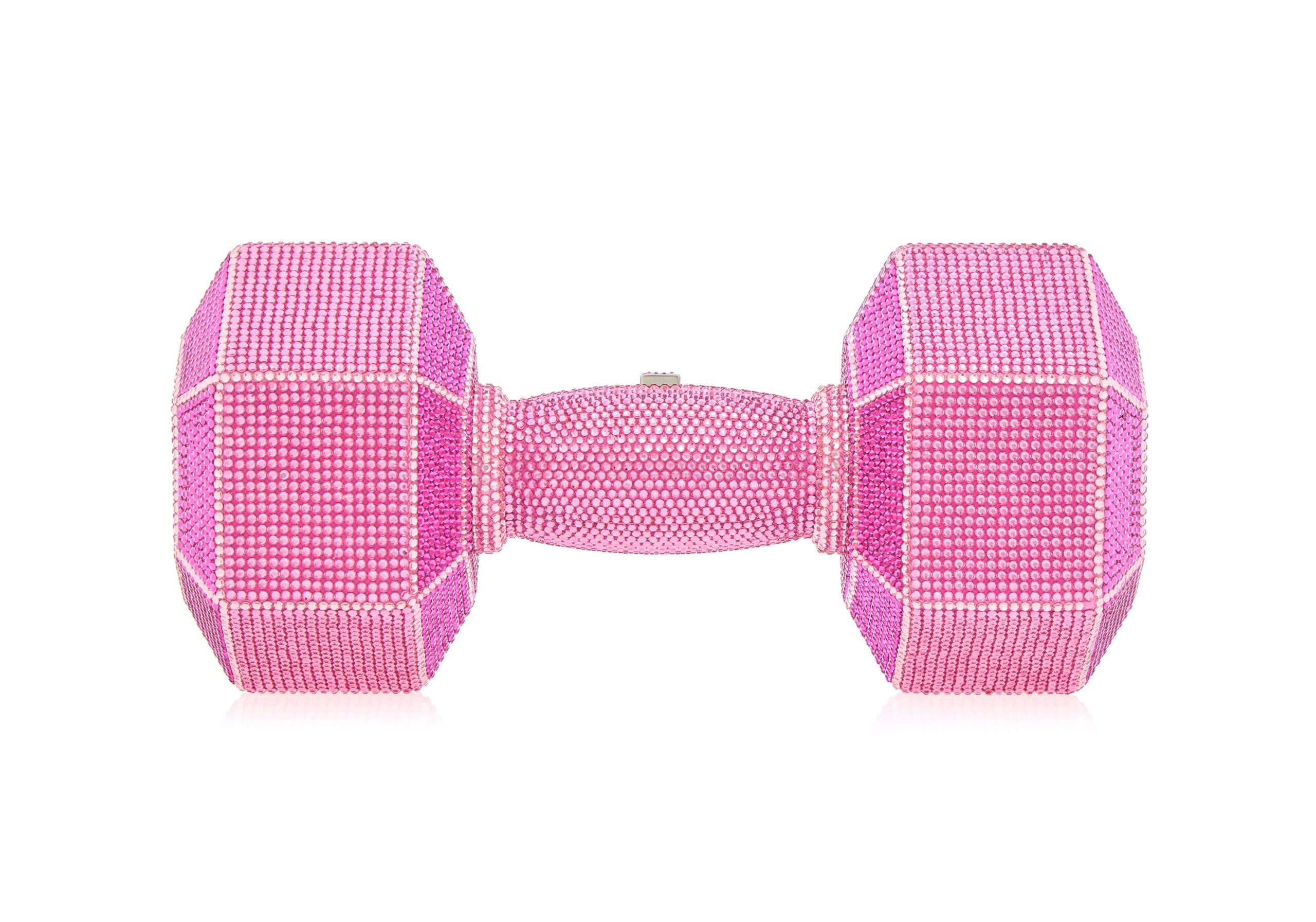 Judith Leiber Dumbbell Arm Candy Crystal Clutch Judith Leiber Dumbbell Arm Candy Crystal Clutch