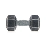 Judith Leiber Dumbbell Heavy Metal Crystal Clutch