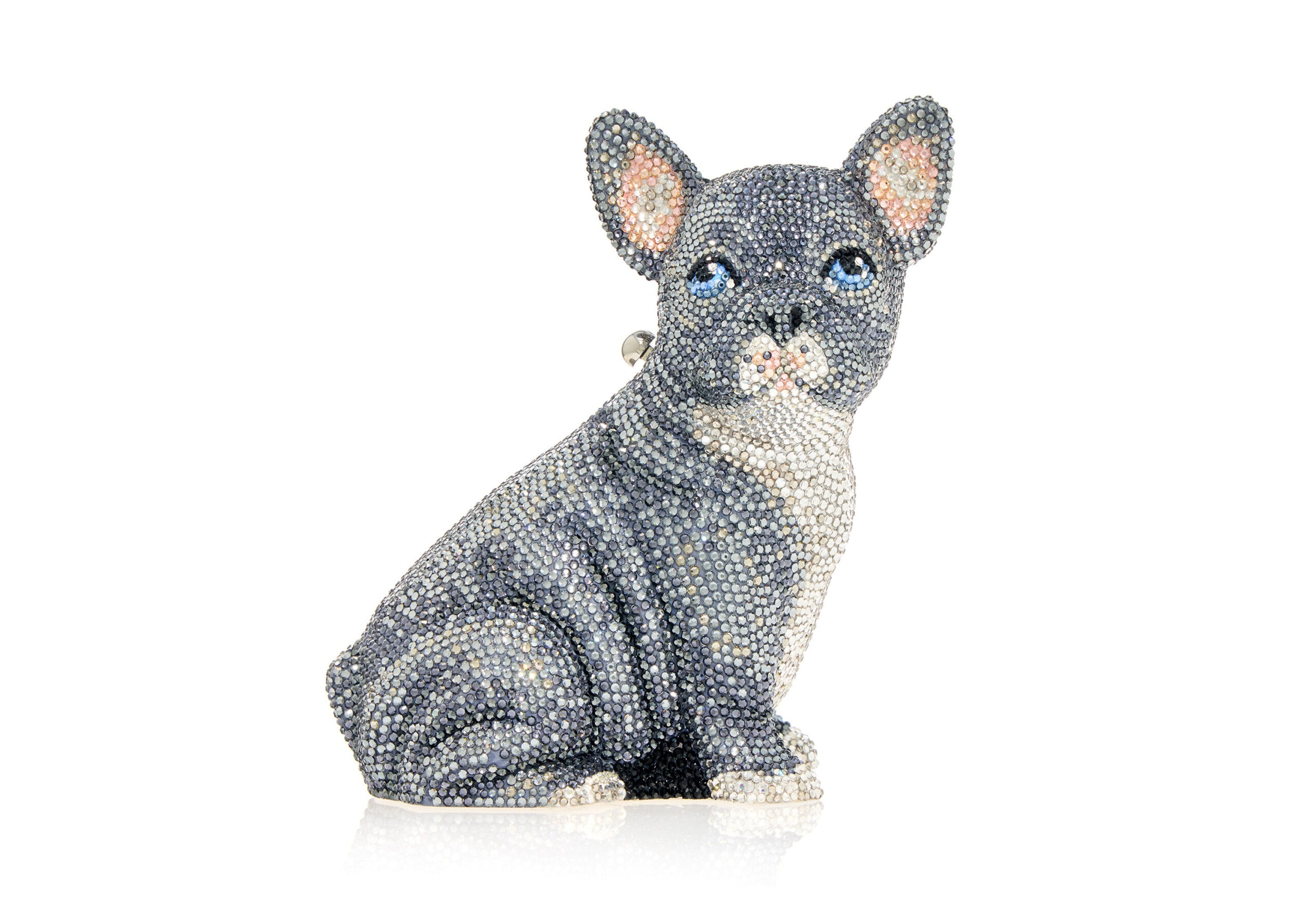 Judith Leiber French Bulldog Louie Crystal Clutch Judith Leiber French Bulldog Louie Crystal Clutch
