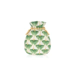 Judith Leiber Ginkgo Pouch Green Leaf Crystal Clutch
