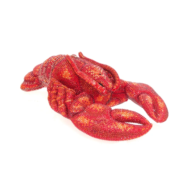 Judith Leiber Lobster Claudia Crystal Clutch, view 4