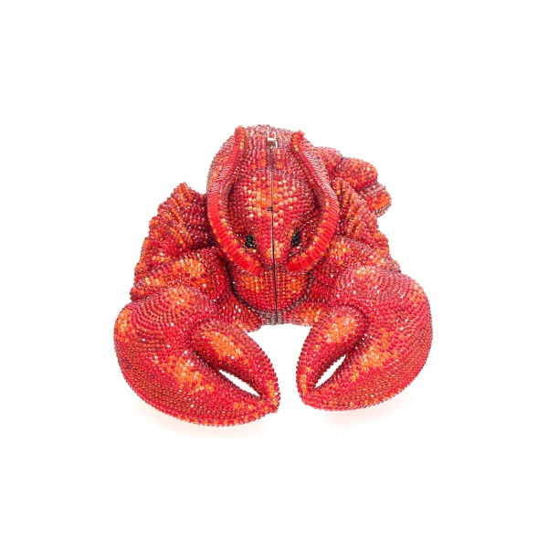 Judith Leiber Lobster Claudia Crystal Clutch, view 5