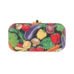 Judith Leiber Long Slide Crudites Crystal Clutch