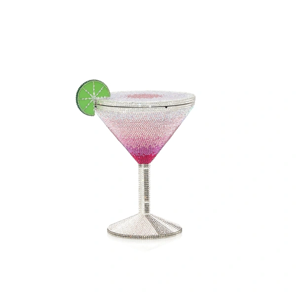 Martini Cosmopolitan Crystal Clutch
