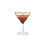 Judith Leiber Martini Espresso Crystal Clutch