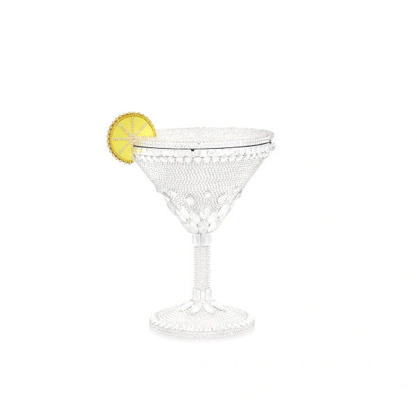 Martini Twist Crystal Clutch