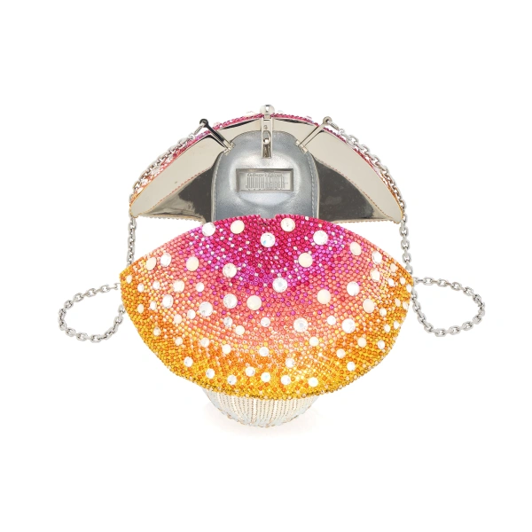 Judith Leiber Mushroom Toadstool Crystal Clutch, view 3