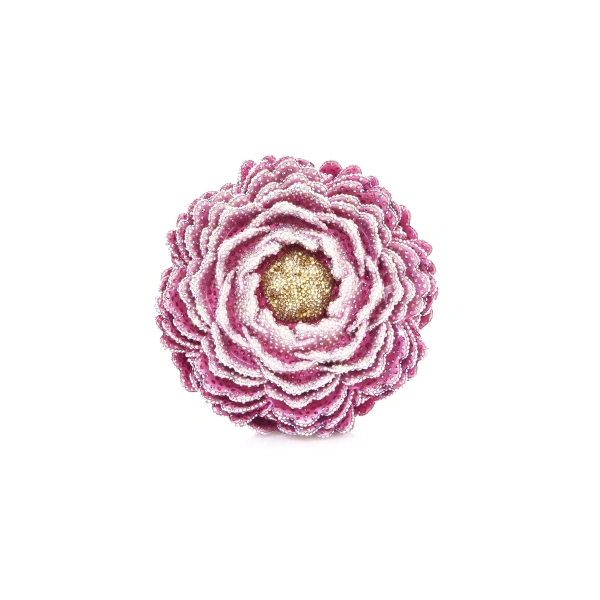 Peony Crystal Clutch