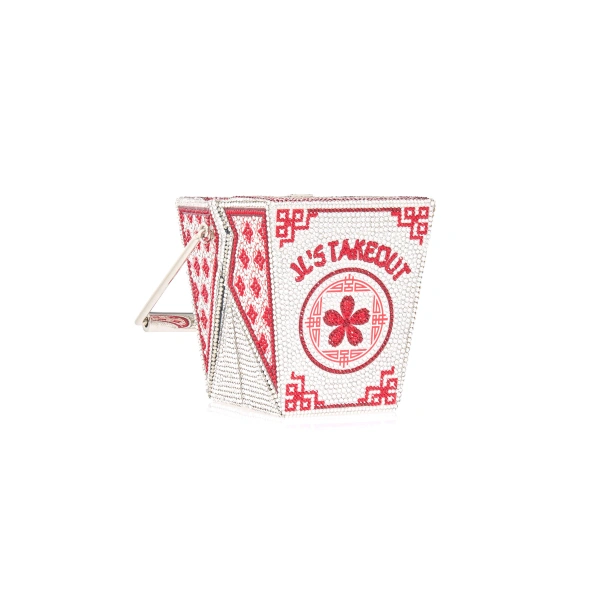 Judith Leiber Take Out Box JL's Takeout Crystal Clutch, view 4
