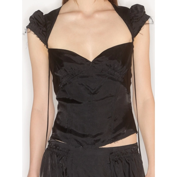 KNWLS Beth Blouse in Black | Blouses | Coveti
