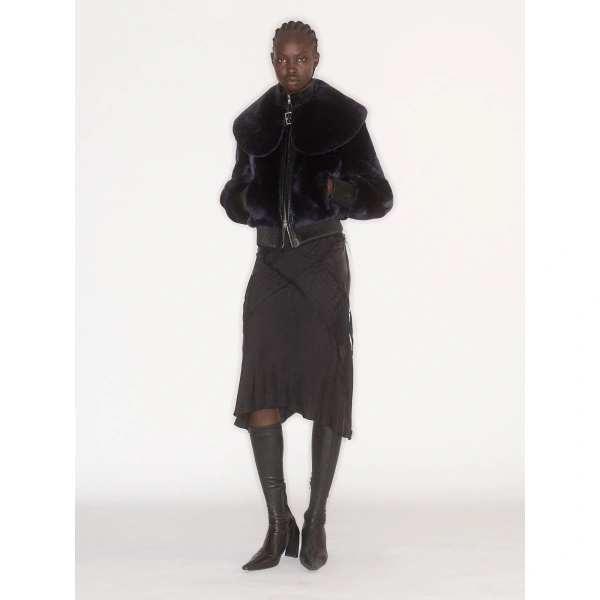 KNWLS Elisir Skirt in Black | Midi Skirts | Coveti