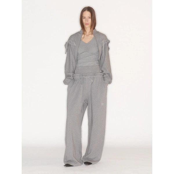 KNWLS Ghost Top in Grey Marl | Long Sleeve Tops | Coveti