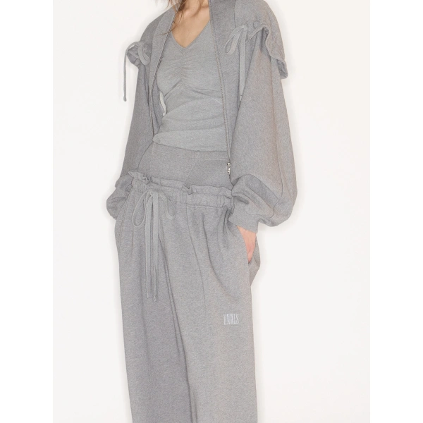 KNWLS Ghost Top in Grey Marl | Long Sleeve Tops | Coveti