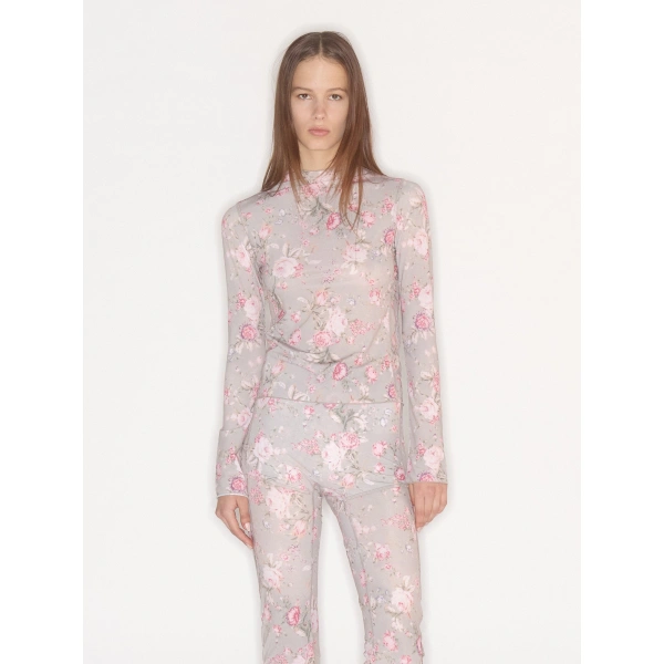 KNWLS Halcyon Top in Wallpaper Floral | Long Sleeve Tops | Coveti