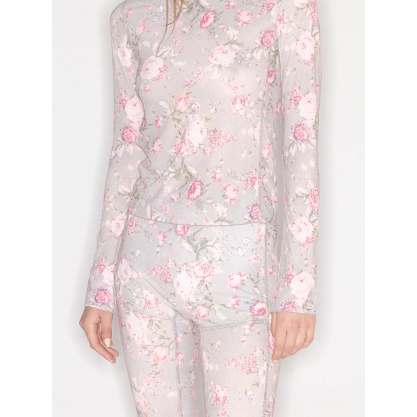 KNWLS Halcyon Top in Wallpaper Floral | Long Sleeve Tops | Coveti