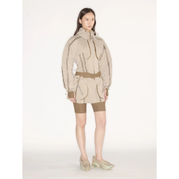 KNWLS Nike Joan Skort in Yukon Brown Check | Skorts | Coveti