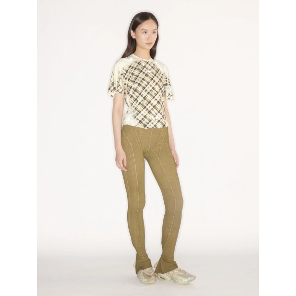KNWLS Nike Storm-FIT Top in Coconut Milk Check | Short Sleeve Tops | Coveti