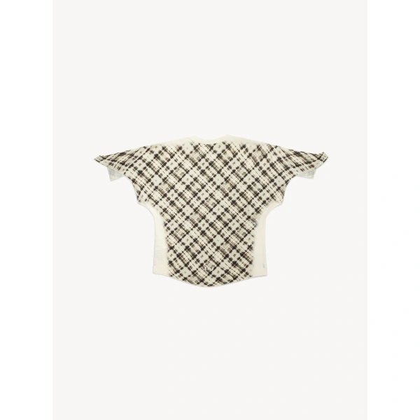 KNWLS Nike Storm-FIT Top in Coconut Milk Check | Short Sleeve Tops | Coveti