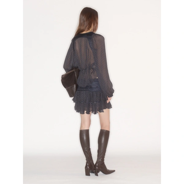 KNWLS Sable Blouse in Scarf Print | Blouses | Coveti