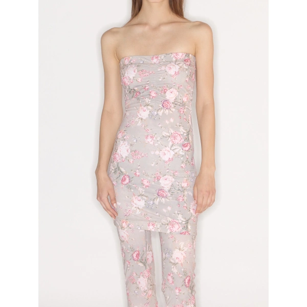 KNWLS Skinn Dress in Wallpaper Floral | Mini Dresses | Coveti