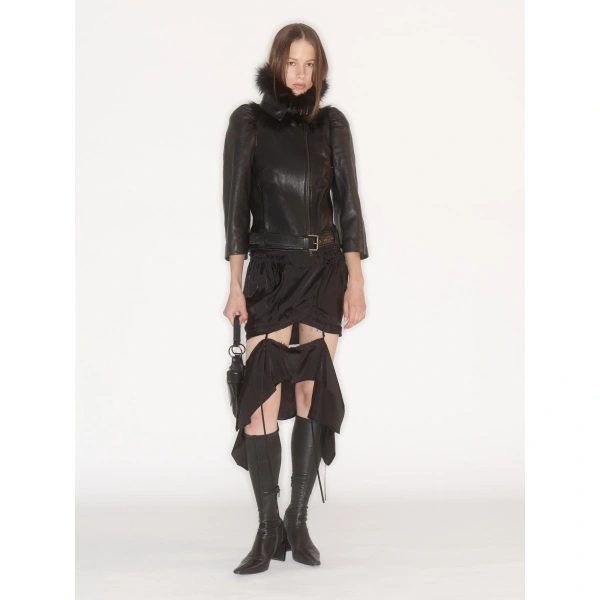 KNWLS Victoria Leather Jacket in Black | Leather Jackets | Coveti