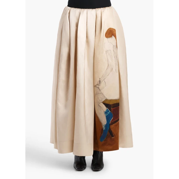 Adara Skirt in Lady Print - Image 3