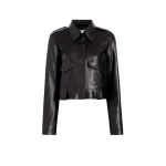 Khaite Amelia Jacket in Black | Jackets | Coveti