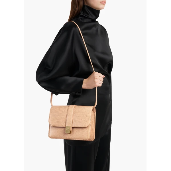 Blake Crossbody Bag in Desert Sand Lizard - Image 3
