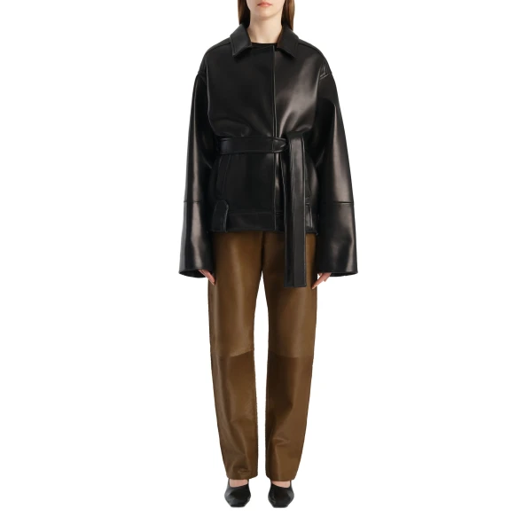 Callum Pant in Almond Haircalf - Image 2