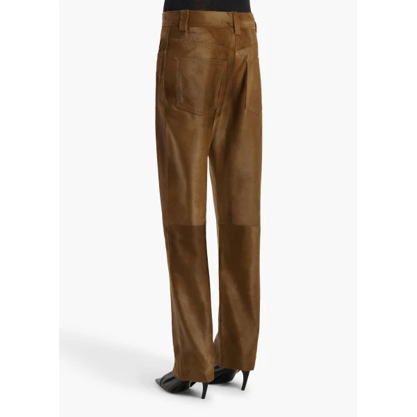 Callum Pant in Almond Haircalf - Image 4
