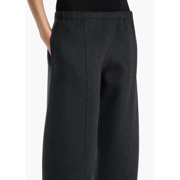 Khaite Clover Pant in Charcoal | Pants | Coveti