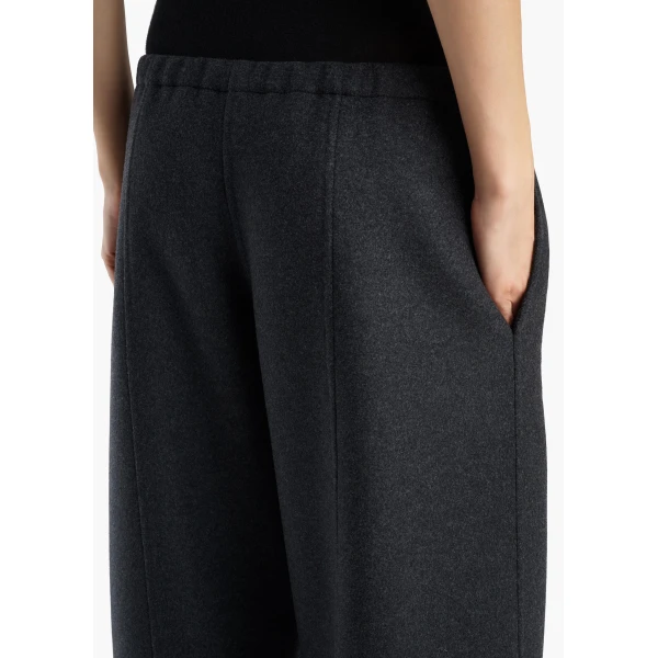 Khaite Clover Pant in Charcoal | Pants | Coveti