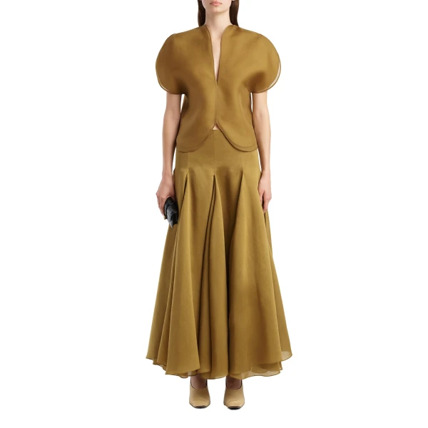 Coda Skirt in Bronze - Image 2